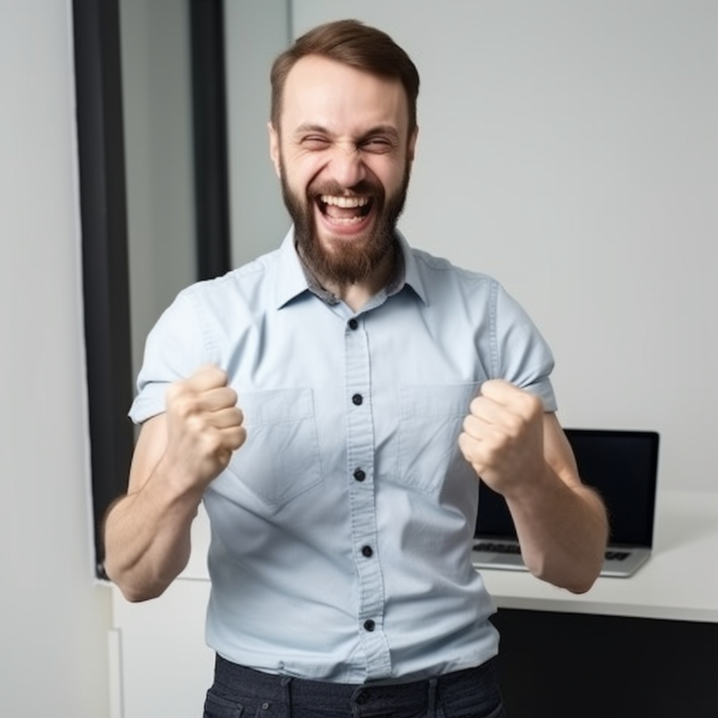 Danielsidar_Realistic_shot_of_a_Satisfied_customer_of_a_website_c12e2afe-8c21-4fc7-b7dc-cd95cc53dc41